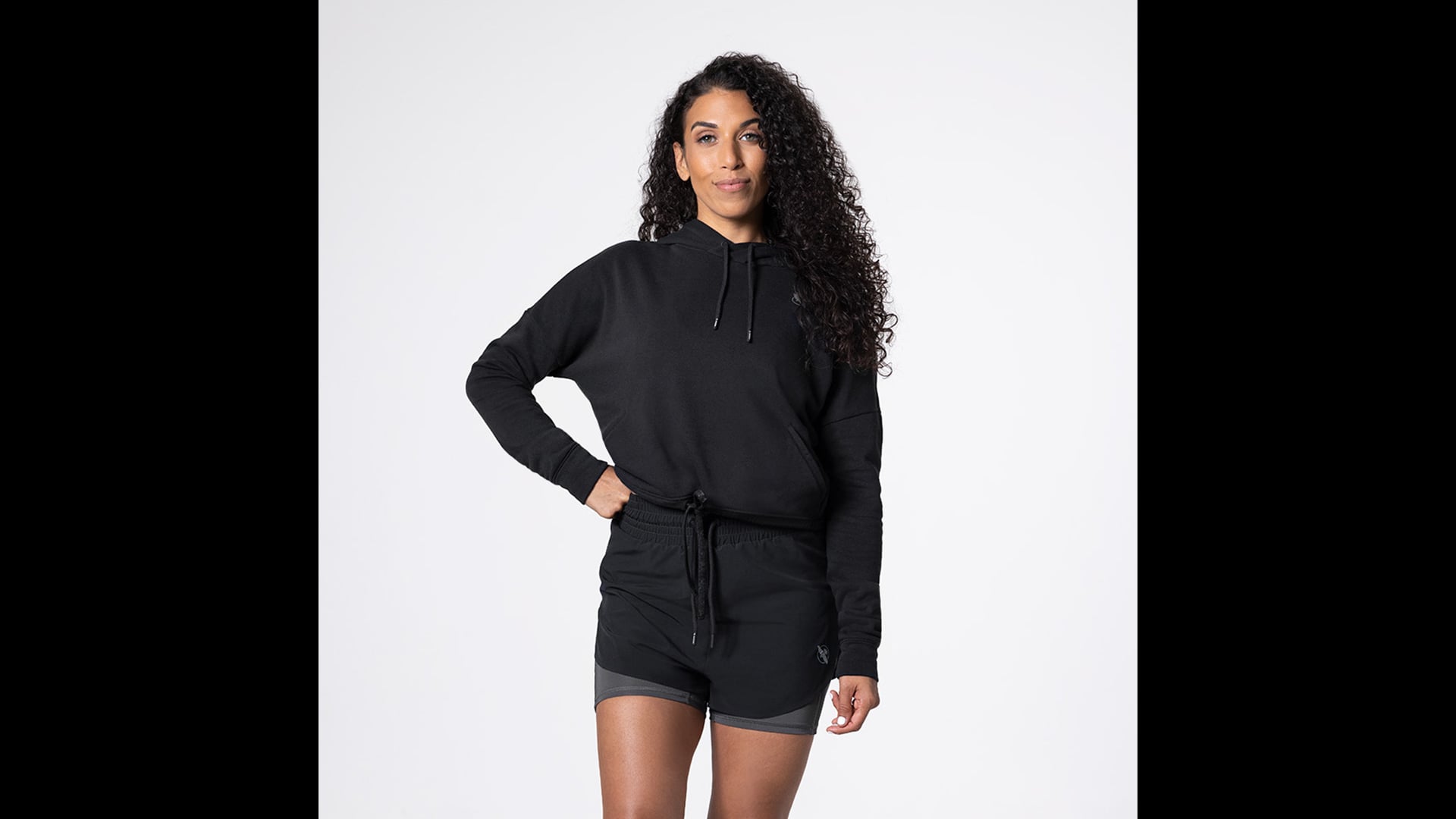 Women’s Cozy Fleece Cropped Hoodie - Image 7