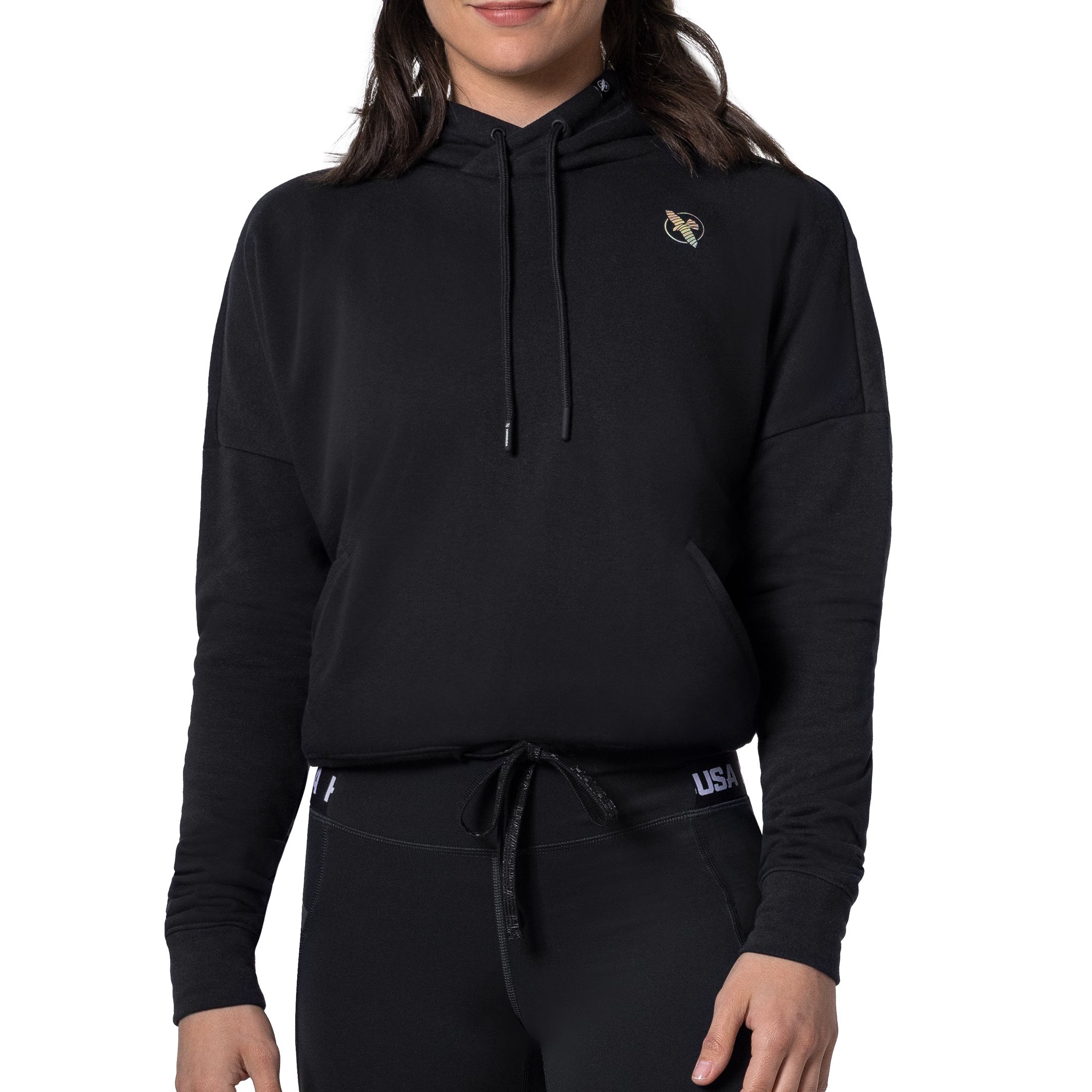 Women’s Cozy Fleece Cropped Hoodie
