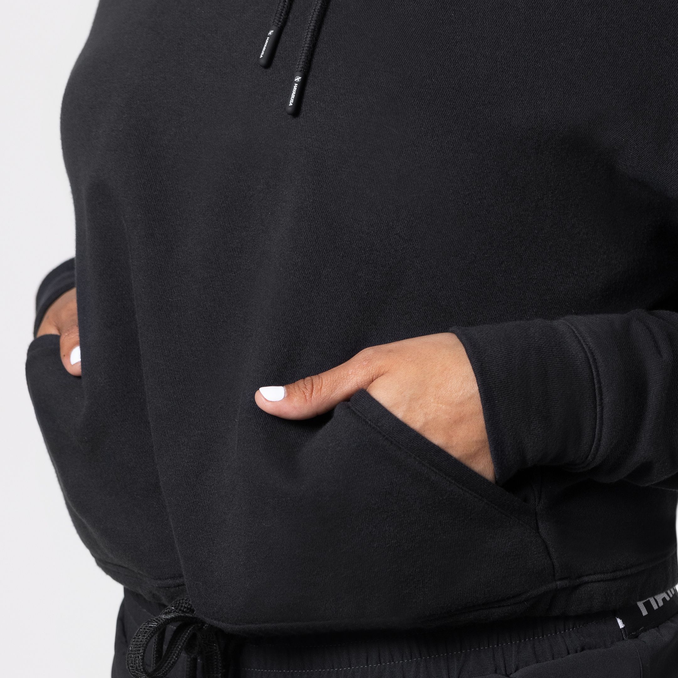Women’s Cozy Fleece Cropped Hoodie - Image 5