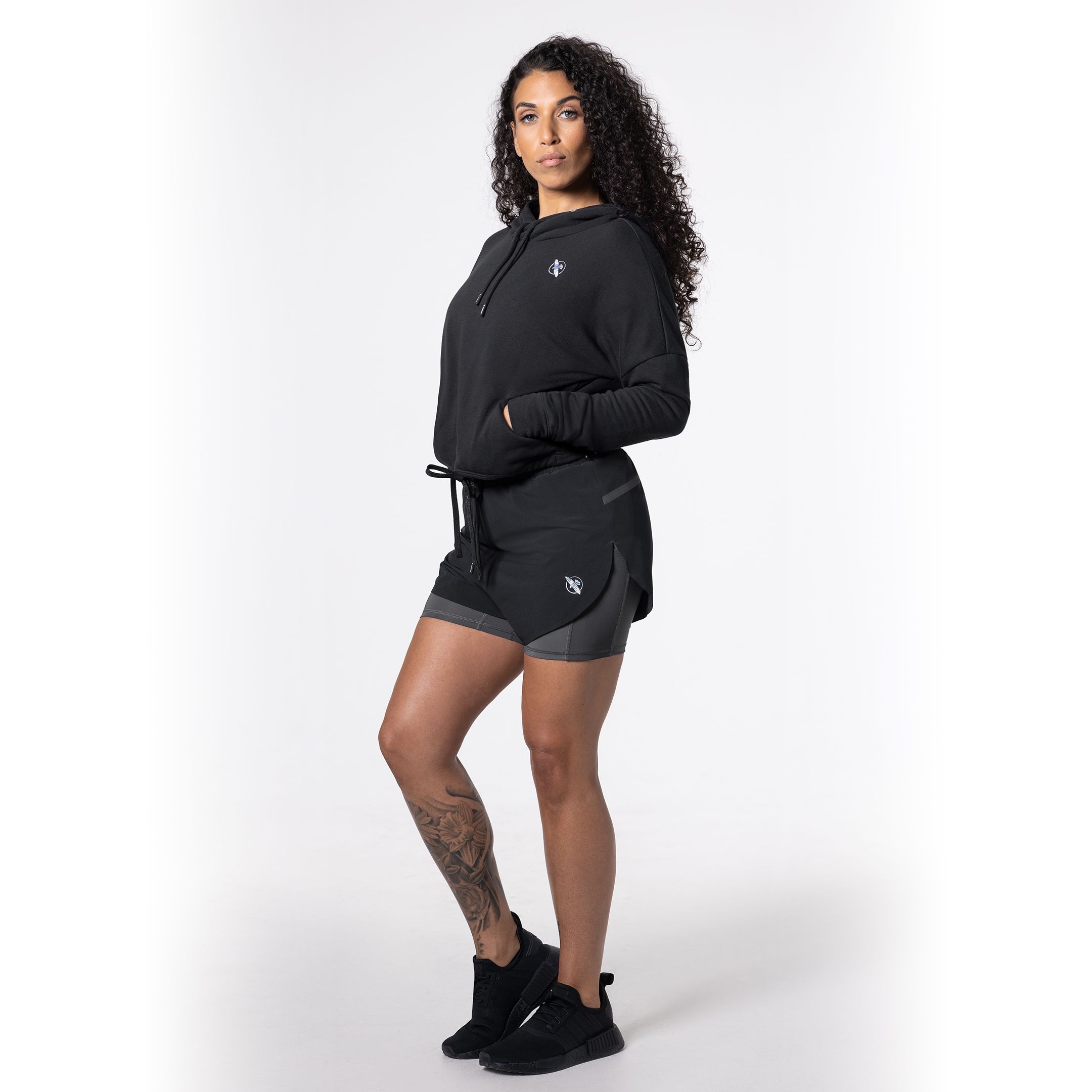 Women’s Cozy Fleece Cropped Hoodie - Image 6