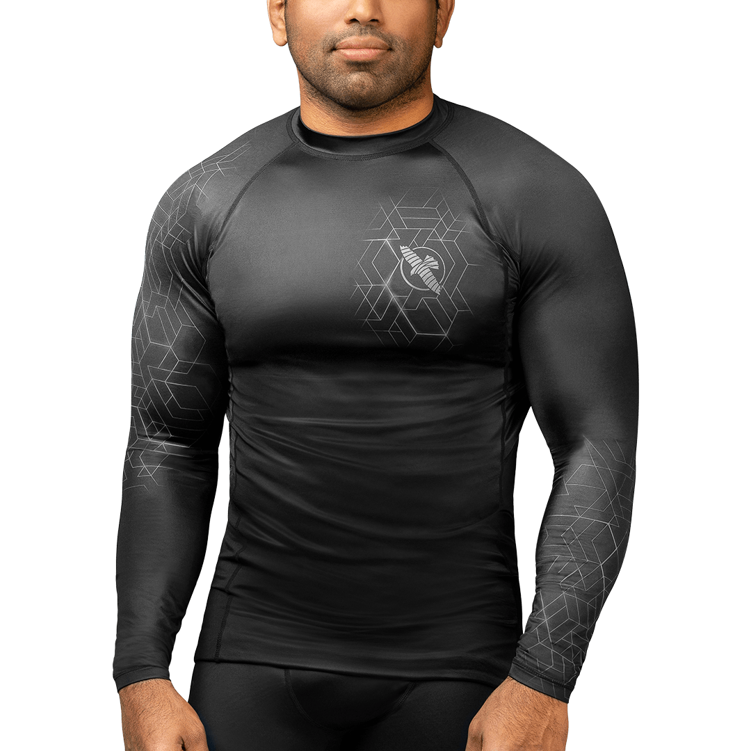 Geo Long Sleeve Rash Guard