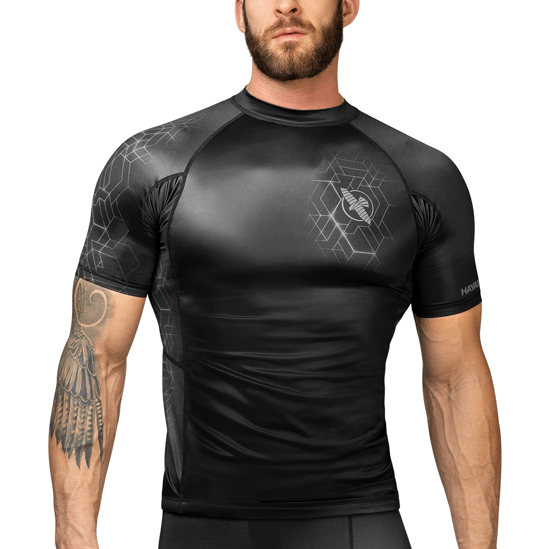 Geo Short Sleeve Rash Guard