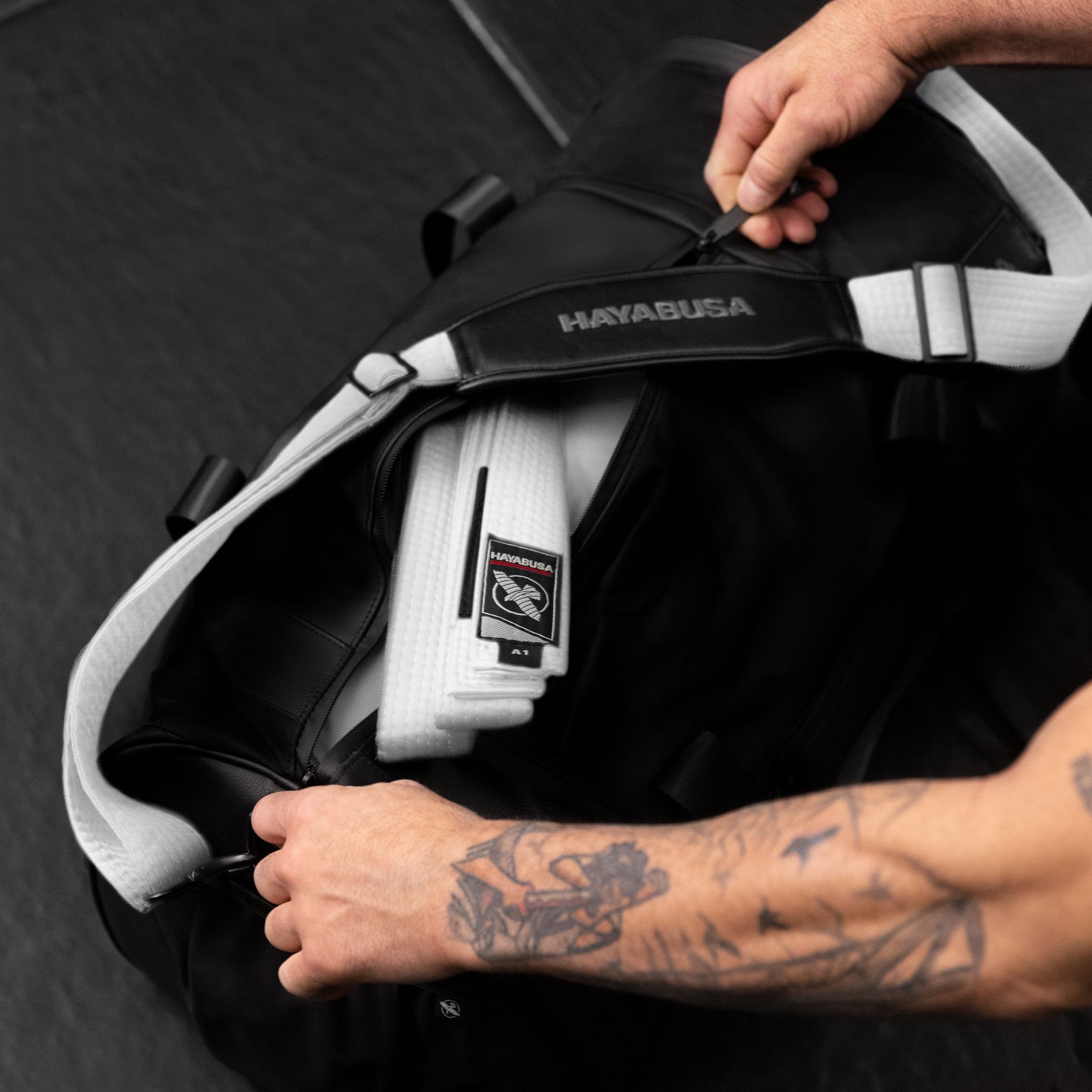 Jiu-Jitsu Ranked Duffle Strap - Image 2