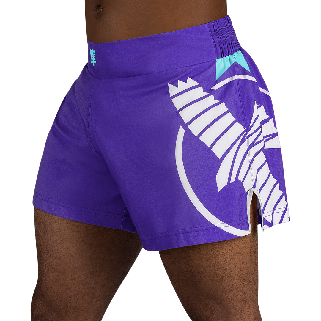 Purple/White