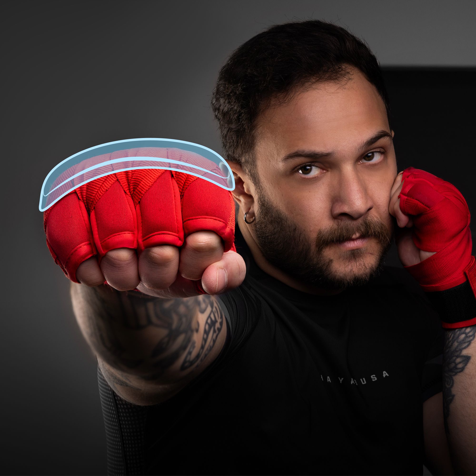 Knuckle Guard Hand Wraps - Image 2