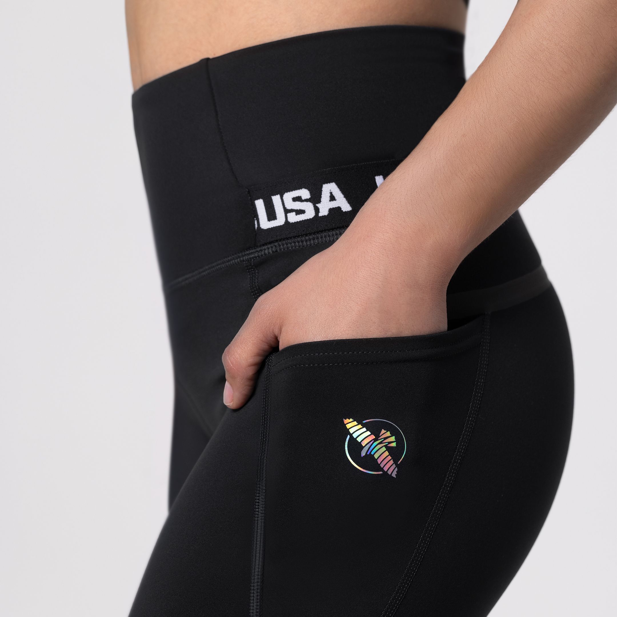 Women’s High Rise 3/4 Leggings - Image 4