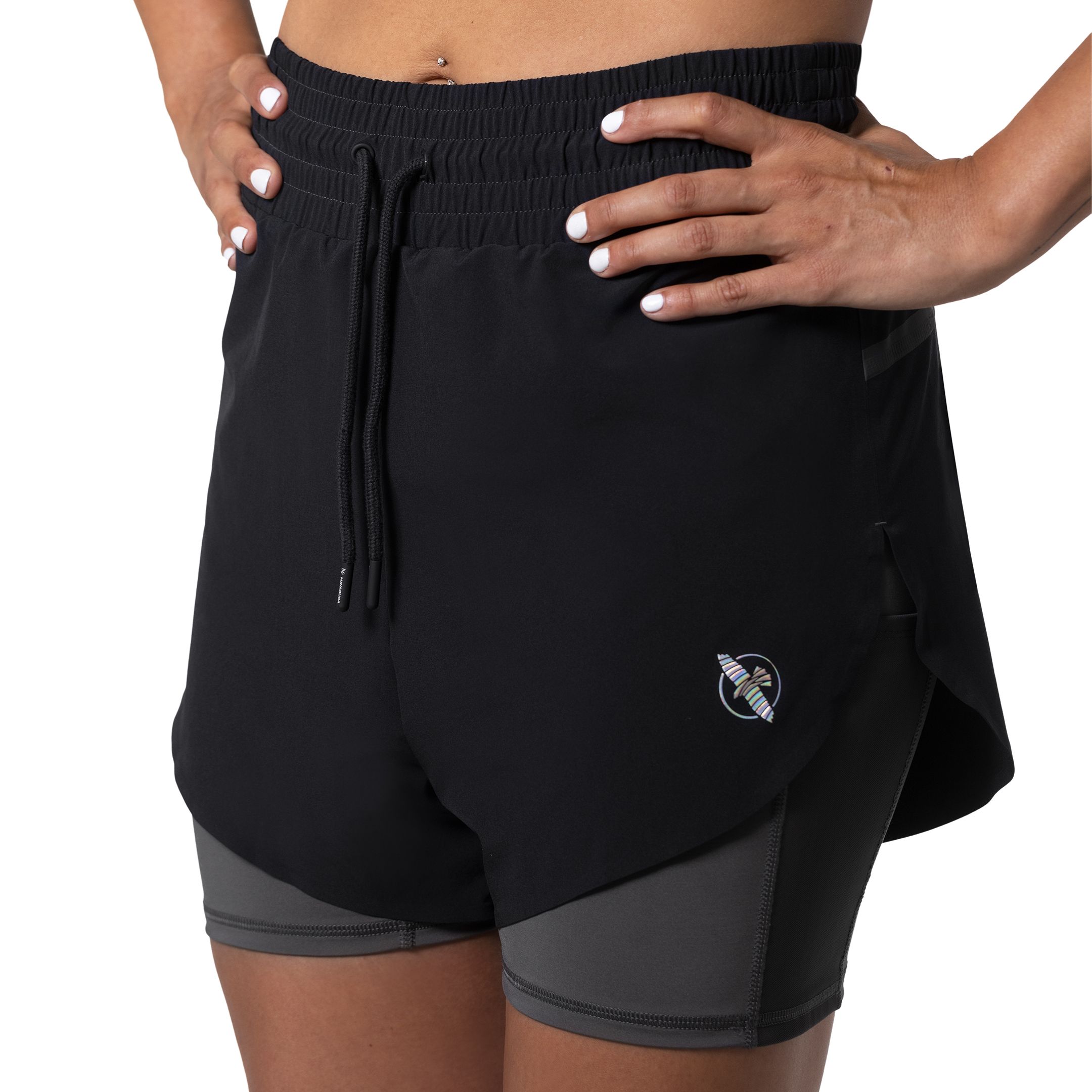 Women’s Mid Rise Layered Shorts